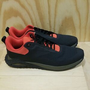 Mens Reebok Trail Cruiser Black Dynamic Red Army Green Shoes Sneakers Sz 13